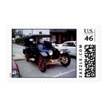 Old Cars Postage Stamp