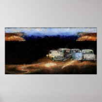 Old cars posters