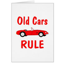 Old Cars Rule cards