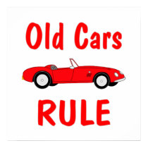 Old Cars Rule posters