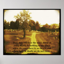 Old Cemetery Poster