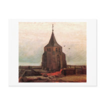 Old Church Tower at Nuenen, Vincent van Gogh postcards