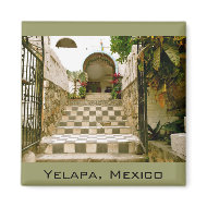 Old Church - Yelapa, Mexico magnet