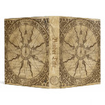 Old Compass Rose 3 Ring Binder