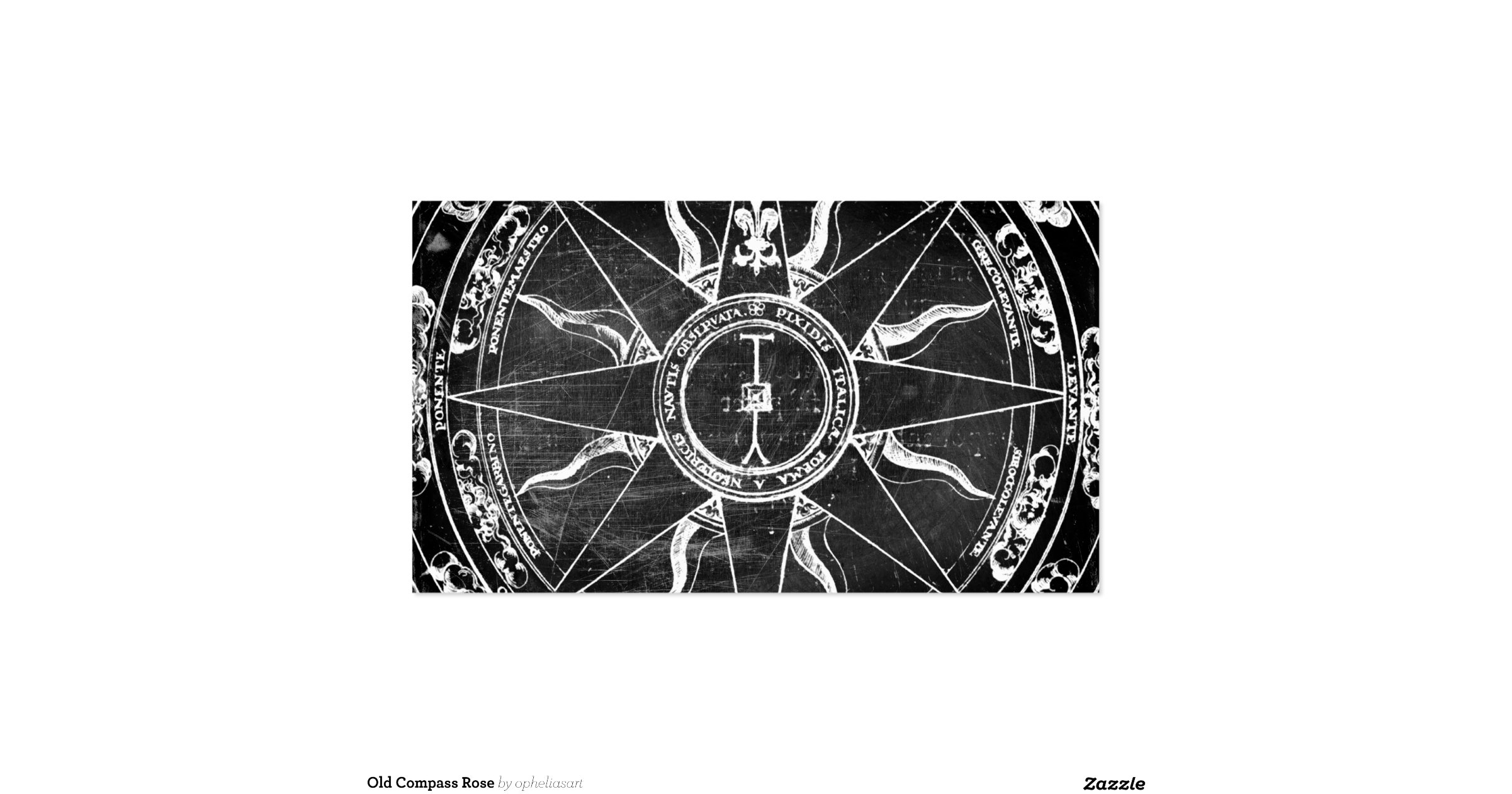 old compass rose double sided standard business cards compass business cards