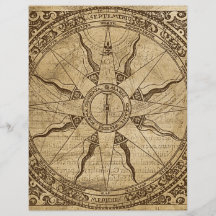 Old Compass Rose Full Color Flyer