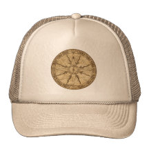 Old Compass Rose Trucker Hat