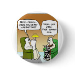 Old Coulple Valentine Pins