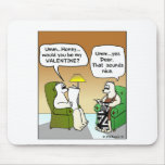 Old Coulple Valentine Mousepads