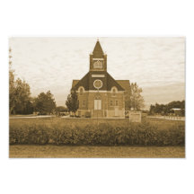 Old Country Church Photo Print