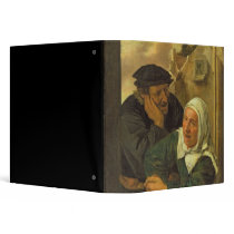 Old Couple 3 Ring Binder