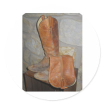Old Cowboy Boots are the Best Cowboy Boots! stickers