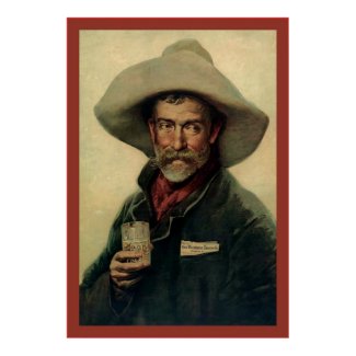 Old Cowboy print