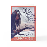 Old Crow Birthday Card