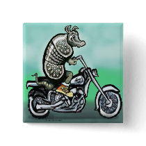 Old Crusty Biker Pin