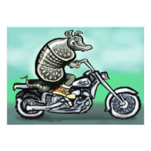 Old Crusty Biker Personalized Announcement