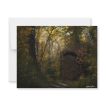 Old Crypt Autumn invitations by ScienceFictionArt Old Crypt Autumn invitations