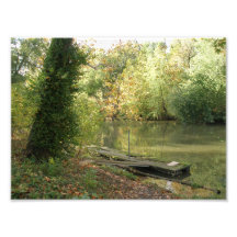 Old Dock on the Mahoning River Art Photo