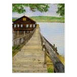 Old Dock/Point Reyes, CA - Mini Collectibles Post Card