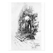 Old Doorway, Lamb Court Post Cards