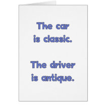 Old Driver Antique Car