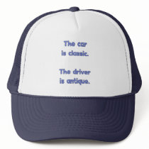 Old Driver Antique Car Hats