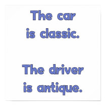 Old Driver Antique Car