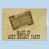 Old Dude cards