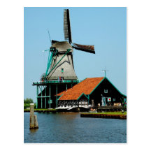 Old Dutch Windmill Postcards