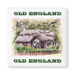 OLD ENGLAND THATCHED COTTAGES UK MAGNET