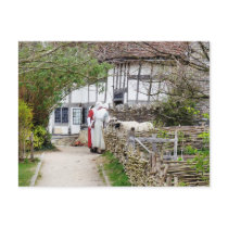 OLD ENGLAND TUDOR LADIES. No.1 Postcard