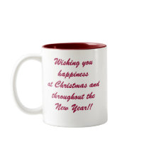 Old English Bulldog Christmas Coffee Mugs