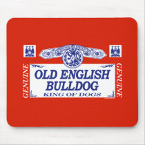 Old English Bulldog mousepads