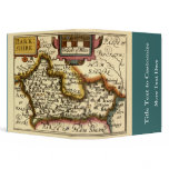 Old English County Map by John Speed, circa 1625 binders