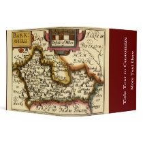 Old English County Map by John Speed, circa 1625 binders