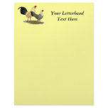 Old English Cream Buttercups Custom Letterhead