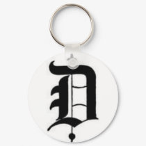 Old English D Key Chain keychains by Vega313Sahfire Old English D Key Chain keychains
