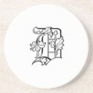 Old English Initial D Coaster coaster