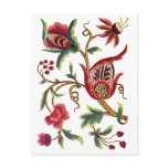 Old English Jacobean Embroidery Post Cards