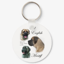 Old English Mastiff Gifts keychains