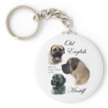 Old English Mastiff Gifts keychains