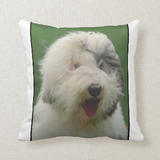 old english sheepdog pillow