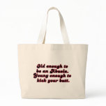 Old Enough Abuela Canvas Bag