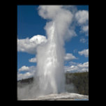 Old Faithful Geyser - Fine Art Print posters