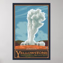 Old Faithful Geyser - Yellowstone Nat'l Park print