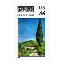 Old farm house in Chianti postage by bulgan_lumini Old farm house in Chianti postage