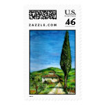 Old farm house in Chianti Postage