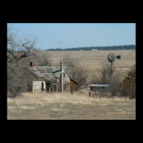 Old Farmhouse Poster posters