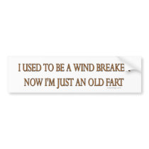 Old Fart bumper stickers by ironydesigns Old Fart bumper stickers