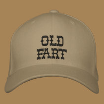 Old Fart embroidered hats
